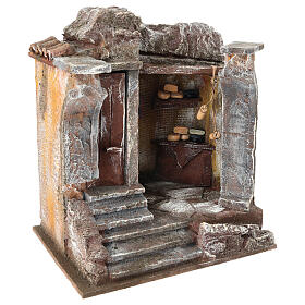 Cheeses seller shop for nativity 10cm