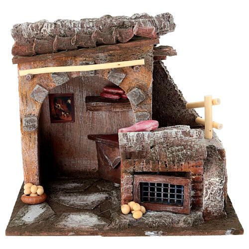Negozio delle uova per presepe cm 10 1