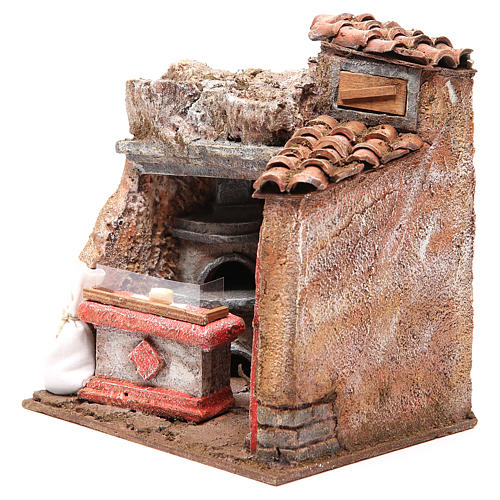 Bottega del formaggiaio per presepe cm 10 2