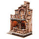 Hamlet with hut for nativity with accessories 40x30x20cm s2