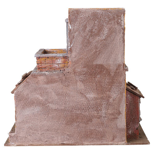 Maison avec cabane crèche 35x38x25 cm 4