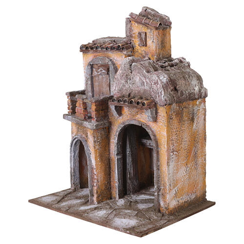 Haus und Hütte für Krippe 35x29x22cm 2