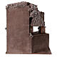 House with Shed for nativity 35x29x22cm s4