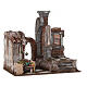 Borgo colonna e banchetto presepe 28x30x20 cm per statue 10 cm s4