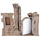 Borgo colonna e ambiente presepe 35x35x25 cm per statue 12 cm s5