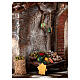Borgo colonna e ambiente presepe 35x35x25 cm per statue 12 cm s2