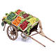 Cart with fruit for Neapolitan Nativity, 24cm s1