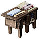 Mesa do alfaiate miniatura 6 cm para presépio napolitano com figuras altura média 8 s3
