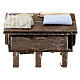 Mesa do alfaiate miniatura 6 cm para presépio napolitano com figuras altura média 8 s4