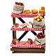 Nuts and olives stall for Neapolitan Nativity measuring 16x12x10cm s1