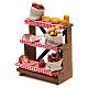 Nuts and olives stall for Neapolitan Nativity measuring 16x12x10cm s2