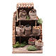 Nuts and olives stall for Neapolitan Nativity measuring 10x8x4cm s1