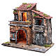 Country house with stable measuring 44x48x29cm for Neapolitan Nativity s2