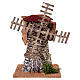 Windmühle aus Terrakotta 20x25x25cm für Krippe s1