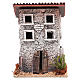 Small house in cork for nativities measuring 23x16x10cm s1