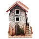 Maison en liège 21x15x12 cm crèche s1