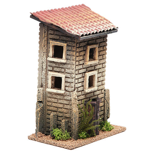 Casa 22x15x12 in sughero presepe 3