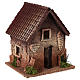 Landhaus aus Kork für Krippe 18x15x13cm s3