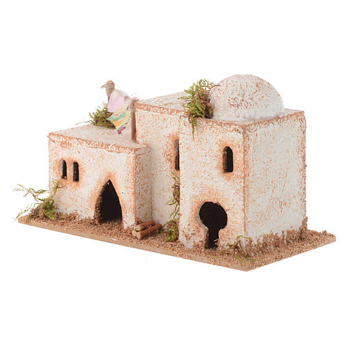 Arabian style house in cork measuring 15x7x8cm 2