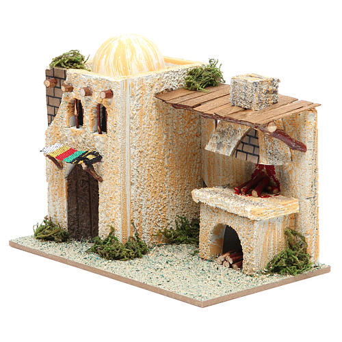 Arabian style house with oven measuring 22x13x18cm 2