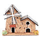 Mill in cork for nativities measuring 12x5x10cm, assorted models s1