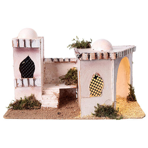 Maison arabe avec éclairage 27x16x13 cm 1