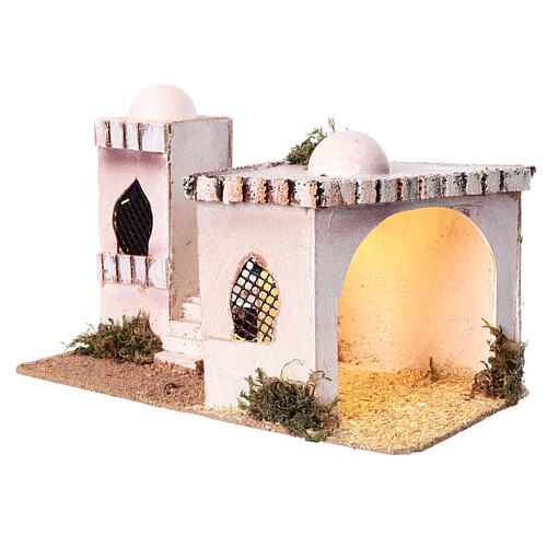 Maison arabe avec éclairage 27x16x13 cm 2