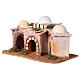 Composition of Arabian houses with light for nativity 28x18xh14cm s3