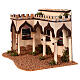 Palazzo con portico arabo 28x17xh.19 cm s3