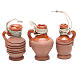 Bottles in terracotta for DIY nativities, 3cm assorted models s3
