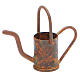 Watering can in metal with antique finish for DIY nativities s1