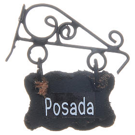Accesorios para la casa: Letrero Posada ESPAÑOL belén