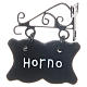Insegna Horno (forno) in SPAGNOLO per presepe s1