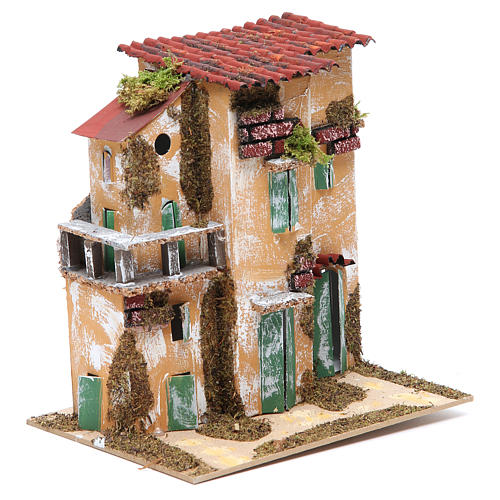 Casolare presepe 21x21x16 modelli assortiti 4