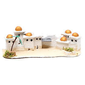 Arabian house for nativities, assorted models measuring 9x23x11cm
