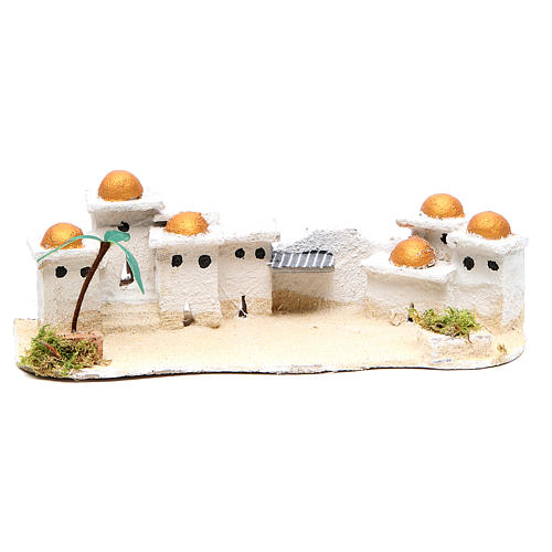 Arabian house for nativities, assorted models measuring 9x23x11cm 2
