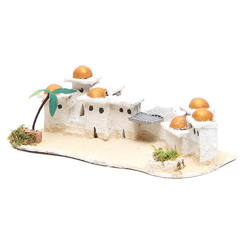 Arabian house for nativities, assorted models measuring 9x23x11cm 3