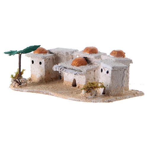 Nativity Arabian houses 8x15x10cm, assorted models 2
