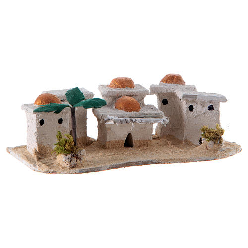 Nativity Arabian houses 8x15x10cm, assorted models 3