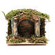 Nativity stable with LED light 13x15x10cm s1