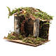 Nativity stable with LED light 13x15x10cm s2