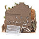 Nativity setting with figurines 6cm and 10 battery light 18x20x14cm s4