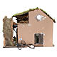 Nativity stable with figurines 15cm and lights 43x60x34cm s4