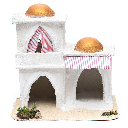 Maison arabe crèche 21,5x23x15 cm 1