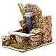 Electric fountain for nativities 14x10x15cm s2