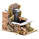 Electric fountain for nativities 14x10x15cm s3