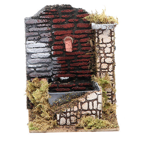 Brunnen für Krippe verschieden Modelle, 15x13x10 cm 1