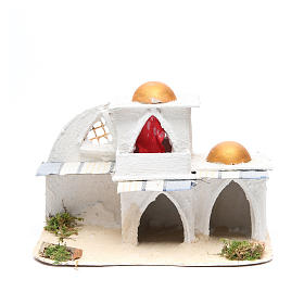 Häuser, Szenen und Geschäfte für Krippe: Arabisches Haus 21,5x29x17cm für Krippe
