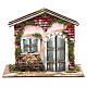 Ambiente cm 23x28x15 con stalla o fuoco finto mod assortiti s2