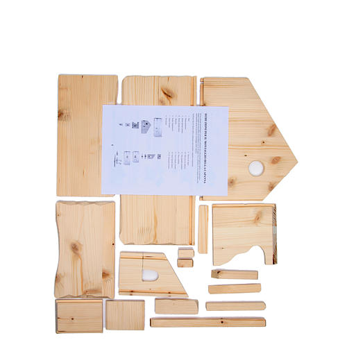 Kit für Hütte-Eigenbau aus Holz 5